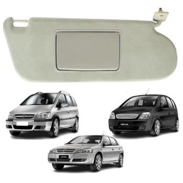 Imagem de Quebra Sol Com Espelho Astra Meriva Zafira Ld Direito - Newtec