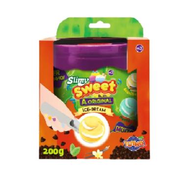 Imagem de Geleca Slimy Sorvete Com Aroma Morango - Toyng