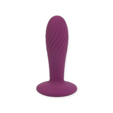 Imagem de Plug Anal Com Relevo Em Espiral Roxo - Bella - Svakom - Roxo