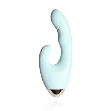 Imagem de Vibrador Recarregável 10 Vibrações E Cerdas Massageadoras Roxo - Crazy - Verde, Unico