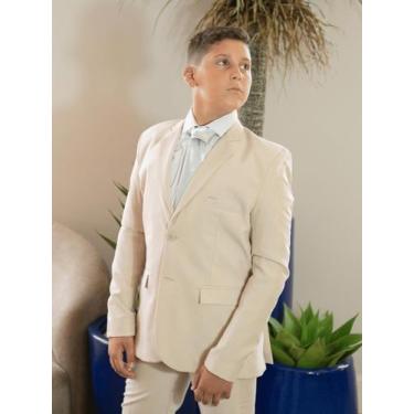 Imagem de Terno Social Infantil Alfaitaria Premium Otima Qualidade  - NERO GERMÂ