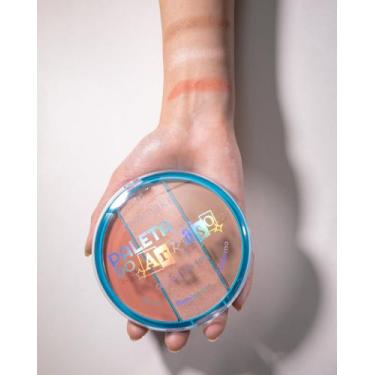 Imagem de Paleta Blush Contorno e Iluminador Mia Make