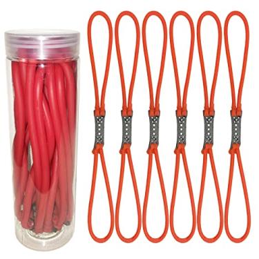 Imagem de Goldboy Faixa De Reposição Para Estilingue, 6 Elásticos Alta Resistência Profissionais (Vermelho)