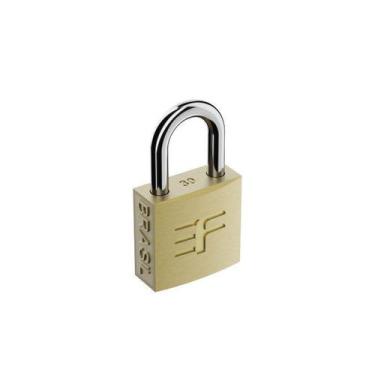 Imagem de Cadeado Latonado 30mm 3F CAD30LT Unica, Unica, Unico