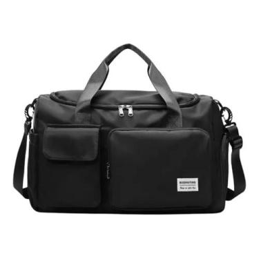 Imagem de Bolsa Alça Regulavel viagem Passeio Treino Academia - JS Bolsas, Preto