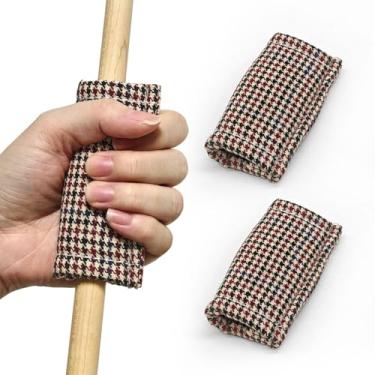 Imagem de MoyanSuper Pacote com 2 panos de limpeza para taco de bilhar - limpador de eixo de taco de sinuca