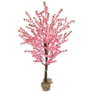 Imagem de Arvore Flores de cerejeiras 180cm para vaso decor Flor Rosa - La Caza 