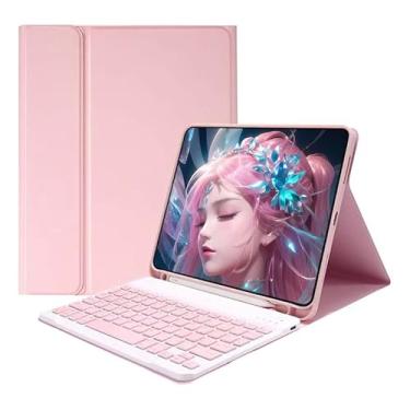 Imagem de Capa E Smart Keyboard Para Samsung Galaxy Tab S9+/s9fe+ 12.4 Polegadas