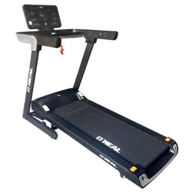 Imagem de Esteira Elétrica Profissional Dobrável 3.5HP com Inclinação, Velocidade até 18km/h, Painel LCD, Bluetooth, Amortecimento, Suporta até 140kg 220V