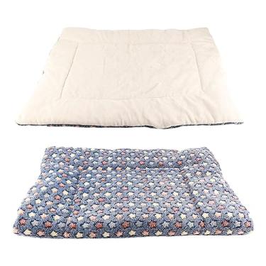 Imagem de Ymiko Cobertores de Cachorro para Cães Médios Laváveis, sofá -cama para Cachorro Sleeping Batt Cattle Flannel Quente Macio Pequeno Arremesso de Cães para de Gato (XL Número 100 * 75cm)