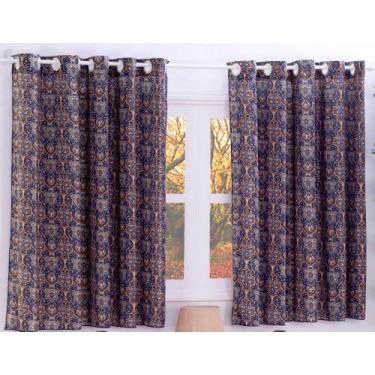 Imagem de Cortina Sala Quarto em Malha Estampada 2,00x 1,70 m - Enxovais Helo, G