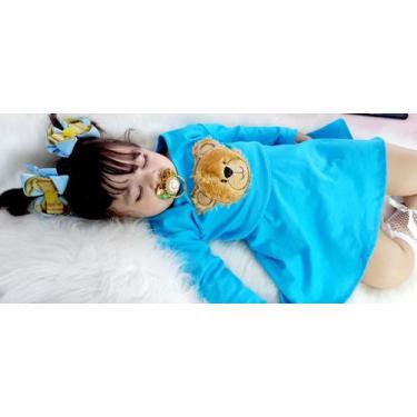 Imagem de Vestido Ursinho - Boo Boo, Azul, 2 anos