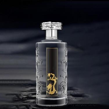 Imagem de Decantador De Uísque 500ml, Decantador Com Rolha, Garrafas De Vidro De Base Pesada Com Tampa, Garrafas De Vodka Para Bebidas De Vinho Bebidas Óleo Vinagre Kombucha, 500ml