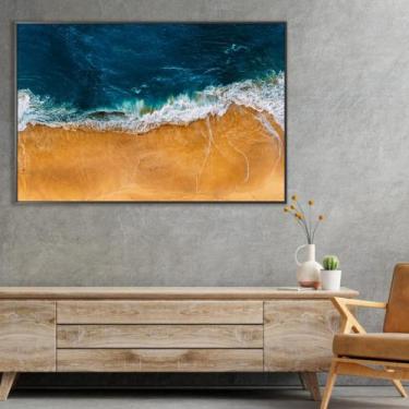 Imagem de Quadro Vista Do Mar Panorâmica - MeMoldura, Chassi Borda Infinita, 60X