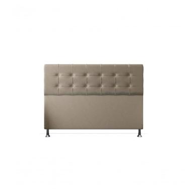 Imagem de Cabeceira Atenas 1,95 Cm Cama Box King Size Suede Bege
