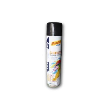 Imagem de Tinta spray preto semi brilhante - MUNDIAL PRIME