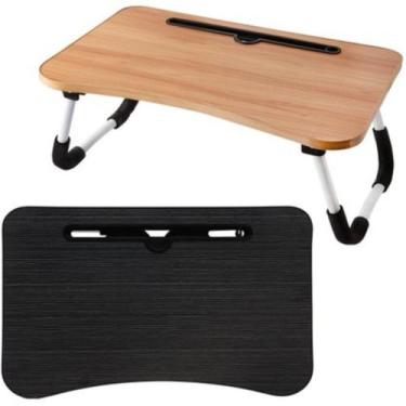 Imagem de Mesa Suporte Notebook Articulado Multiuso Trabalho Cama Sofá Home Offi