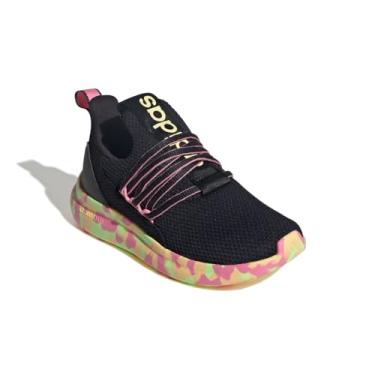 Imagem de Adidas Tênis infantil unissex Lite Racer Adapt 7.0, Preto/Rosa Bliss/Preto, 18