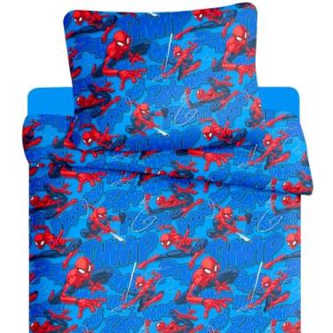 Imagem de Jogo de Cama Infantil 3 peças Solteiro Decoração Quarto de Menino Home