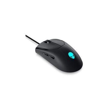 Imagem de Mouse Gamer Dell Alienware AW320M, 19.000 DPI, 6 Botões, Preto - 570-ABNN