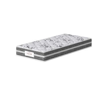 Imagem de Colchão Solteiro Mola Ensacada Prodormir Solar Bambu Cinza