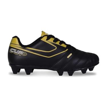 Imagem de Chuteira Topper Cup Viii Inf Cpo Preto/Dourado,35