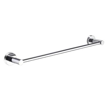 Imagem de Suporte de toalha de parede cromado em aço inoxidável 304 para banheiro, roupão, sabonete, lava-louças, conjunto de banheiro (simples barra de toalha)