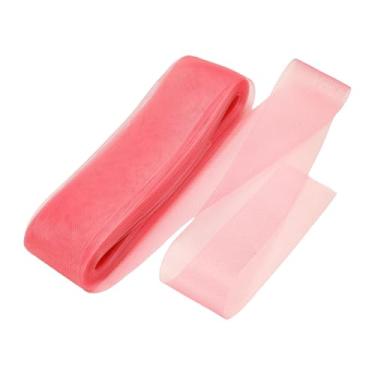 Imagem de HARFINGTON Trança de crina de cavalo rígida, 50 metros, 7,6 cm, acabamento macio de crina de cavalo para costura de desossada de poliéster, vestido de casamento, vestido de dança, corte modelador