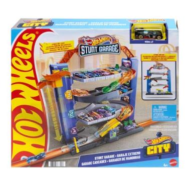 Imagem de Hot Wheels City Pista de Brinquedo Garagem Extremo para crianças a partir de 4 anos