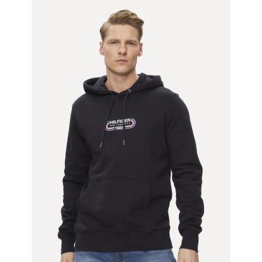 Imagem de Moletom Tommy Hilfiger Masculino Track Graphic Hoodie Azul Marinho-Masculino