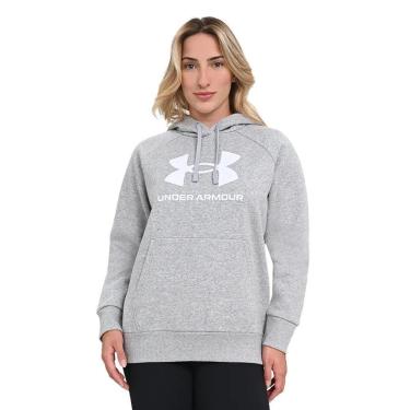 Imagem de Blusa de Moletom Feminina Under Armour Rival Fleece Big Logo-Feminino