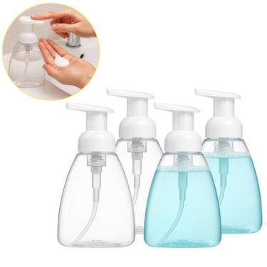 Imagem de 4 Saboneteira Líquida Dispenser Espuma Cremosa Sabão 300ml - Top