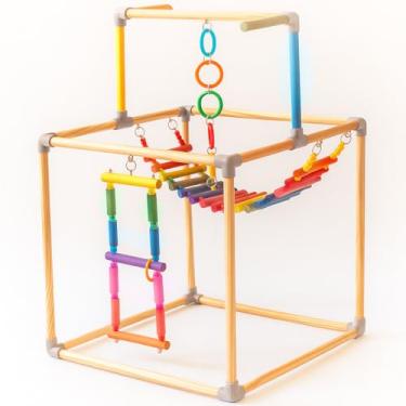 Imagem de AVUK PET - Playground Connect 3D Avuk Pet Para Calopsita Periquito Agapornis