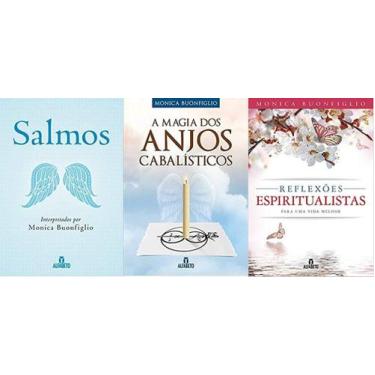 Imagem de Kit 3 Livros Monica Buonfiglio Salmos + A Magia Dos Anjos
