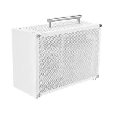 Imagem de Gabinete De Computador Para Jogos Mini ITX Preto 9L Chassi Transparent