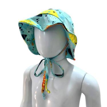 Imagem de Chapéu Infantil Proteção Solar Uv 50+ Praia C/ Forro Interno - Jagar, 