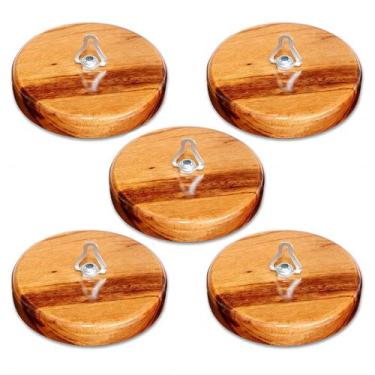 Imagem de Kit 5 Canoplas Delenha Decor Para Luminária Pendente