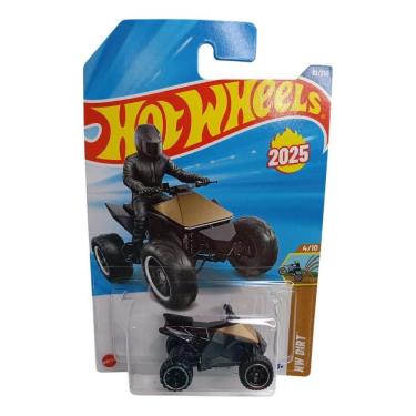 Imagem de Carrinho Miniatura Hot Wheels Tesla Cyberquad Hyx91