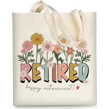 Imagem de AUSVKAI Sacola de lona estética para mulheres, lindas bolsas de algodão reutilizáveis de pano para compras na faculdade, praia, mercearia, presentes modernos, Flor, Medium, Clássicos da moda