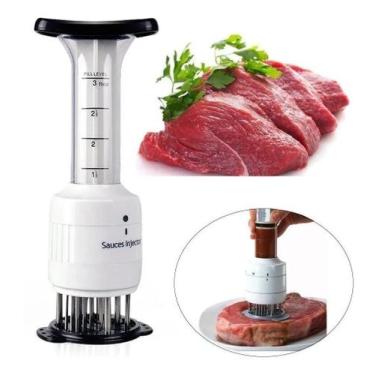 Imagem de Injetor Temperos 90 Ml Creme Carne Bolo Doce Seringa 90ml - Minymix