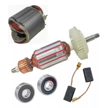 Imagem de Kit Induzido P/ Esmerilhadeira Bosch 1347 Gws 7-115 220v - Bolte