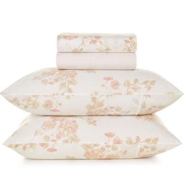 Imagem de Jogo de Cama Casal Karsten 100% Algodão Percal 160 Fios, THALIA