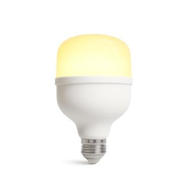 Imagem de Lâmpada Led Bulbo 30w 3000k Branco Quente Bivolt 127v e 220v Luz Amarela para Ambientes Aconchegantes E27 Econômica (1)
