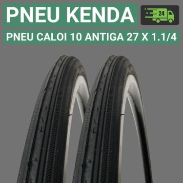 Imagem de Pneu kenda pneu de bicicleta Aro 27 1.1x4 Caloi 10 antiga bicicleta ar