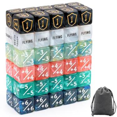 Imagem de Conjunto de dados MTG Tinzum de 60 peças com token de palavra-chave e 