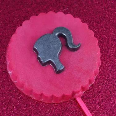 Imagem de Forma Simples para chocolate Pirulito Borda Detalha Bwb 10046