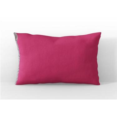 Imagem de Fronha Avulsa Capa de Travesseiro Malha Gel 50cm x 70cm com Zíper - En