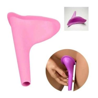 Imagem de Urinol Feminino Fer Xixi Pé Funil Lavável Portátil - Store Morales