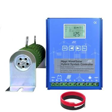 Imagem de 12V,HYZHANHONG 12000W Wind Solar Hybrid Charge Controller, 12V 24V 48V Regulador MPPT Wind Solar Hybrid Hybrid Boost Controller para Turbina Eólica Gerador Carregador de Bateria, 12V