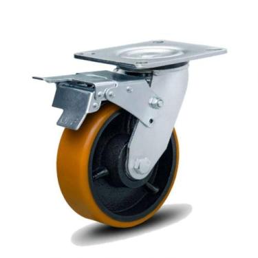 Imagem de Rodizio 6x2 Polegadas Linha Industrial Com Freio 450 Kg - COLSON